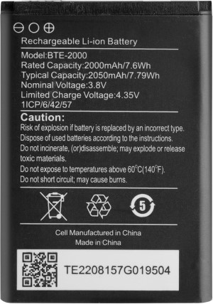 CAT S22 Flip phone battery BTE-2000